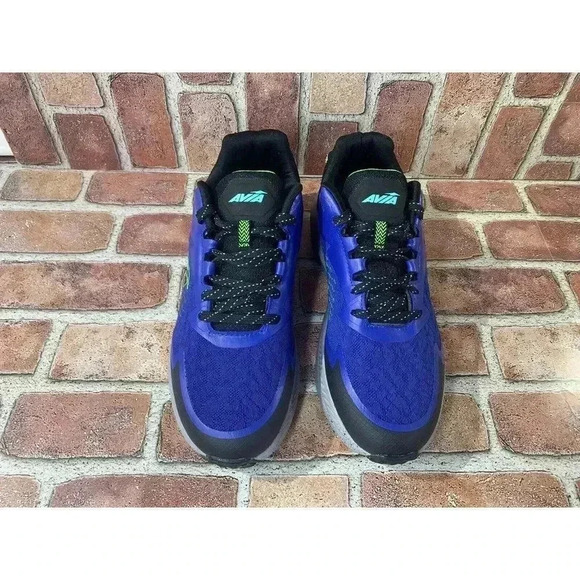 New Mens Avia Athletic Shoes sz 10 Avi-Storm Blue/Black/Green AA50081MMBK main image 5